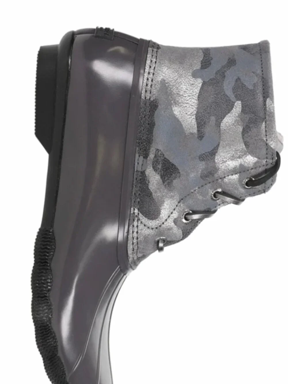 Sperrys Gray Camouflage Duck Boots